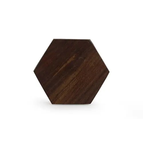 Wooden Handcrafted Coffee & Tea Coasters Set of 6 4 Wooden Handcrafted Tea Coasters